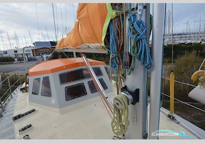 Chantier Naval DE Biot Trireme 43 Segelboot 1983, mit Chantier Naval DE Biot motor, Frankreich