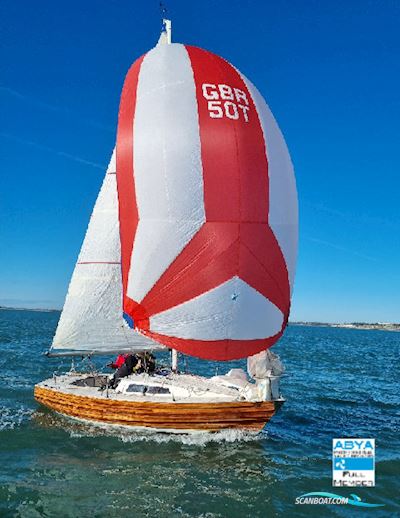 Classic Yacht Mullins Monarch 23 Segelboot 1985, mit Yanmar 1GM10 motor, England