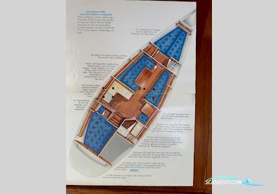 Comfortina 38 Segelboot 1987, mit Volvo Penta 2003 motor, Sweden