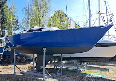 Contention 30 Segelboot 1977, mit Solé Mini-17 motor, Dänemark