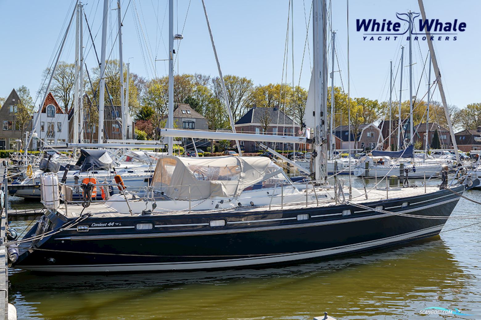 Contest 44 Segelboot 1992, mit Volvo Penta motor, Niederlande