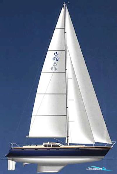 Contest 48CS Segelboot 2000, mit Yanmar 4JH3-HTE motor, Griechenland