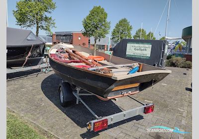 Cornisch Crabber Coble (met Trailer) Segelboot 1980, Niederlande