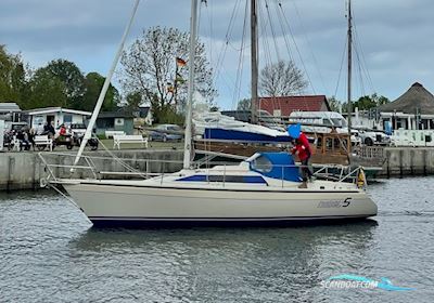 DEhler 31 Duetta 94 Segelboot 1985, mit Yanmar 2GM20 motor, Deutschland
