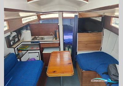 Fibrafort Motorsailer Segelboot 1990, mit Bowman motor, Spanien