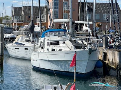 Finnrose 45 Deck saloon Segelboot 1976, mit Perkens 354
 motor, Dänemark