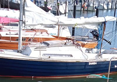 Folkeboot Segelboot 1979, mit Mercury motor, Deutschland