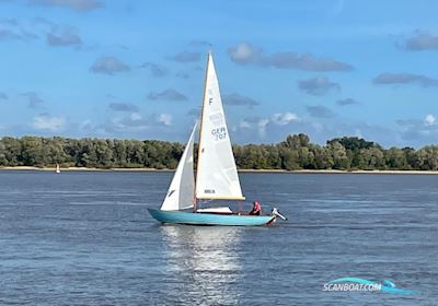 Folkeboot Segelboot 1990, mit Torqeedo motor, Deutschland