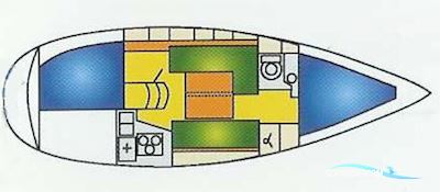Friendship 33 Segelboot 1992, mit Yanmar 3GM30	 motor, Niederlande