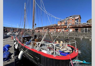 Gaff-Rigged Schooner Segelboot 1940, mit Ford 2710 motor, England