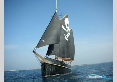 Gaffelschoner 2 Master Segelboot 1912, mit Volvo Penta motor, Spanien