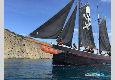 Gaffelschoner 2 Master Segelboot 1912, mit Volvo Penta motor, Spanien