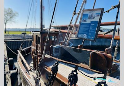 Galeasen "Haabet" af Holbæk Fra 1906 Segelboot 1906, mit Hundested Motor BB/L motor, Dänemark