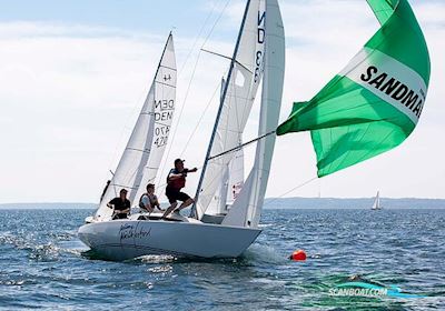 H-Båd Segelboot 1987, mit Crescent 4 HK Luftkølet motor, Dänemark