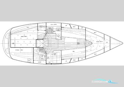 Hallberg Rassy 31 Segelboot 2000, mit Volvo Penta motor, England