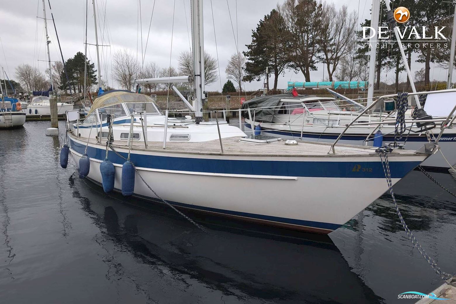 Hallberg Rassy 312 Mkii Segelboot 1988, mit Volvo Penta motor, Deutschland