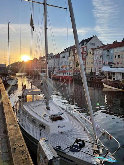 Hallberg Rassy Rasmus 35 Segelboot 1978, mit Volvo Penta
 motor, Dänemark