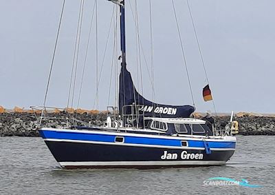 Hallig 37 Segelboot 1988, mit Mercedes OM 636 motor, Deutschland