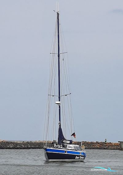 Hallig 37 Segelboot 1988, mit Mercedes OM 636 motor, Deutschland