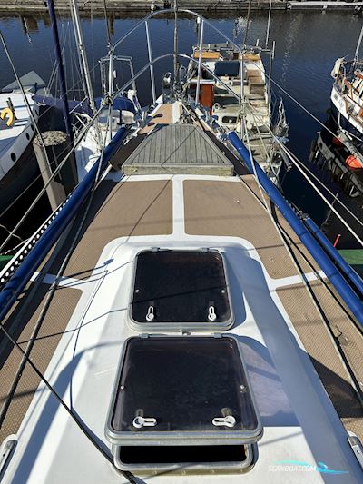 Hallig 37 Segelboot 1988, mit Mercedes OM 636 motor, Deutschland