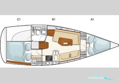 Hanse 320 Segelboot 2010, mit Yanmar 3YM20 motor, Deutschland