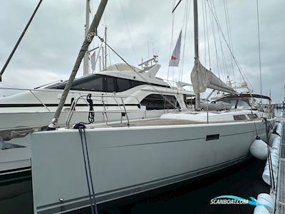 Hanse 445 Segelboot 2011, mit Engine type
 motor, Dänemark