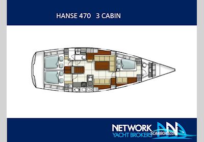 Hanse 470 Segelboot 2010, mit Yanmar motor, Griechenland