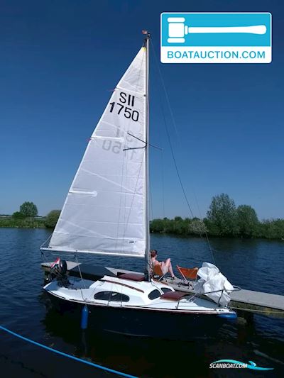 Hurley Silhouette MKII Segelboot 1963, mit Yamaha motor, Niederlande