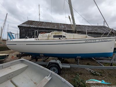 Huzar 21 Segelboot 2009, mit Tohatsu motor, England