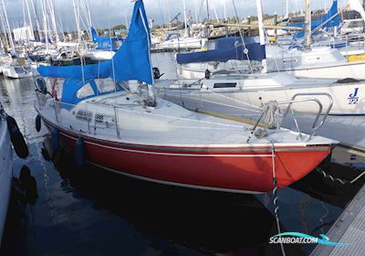 IF-Boot, Marieholm 24, Internationales Folkeboot Segelboot 1974, mit Yamaha motor, Deutschland