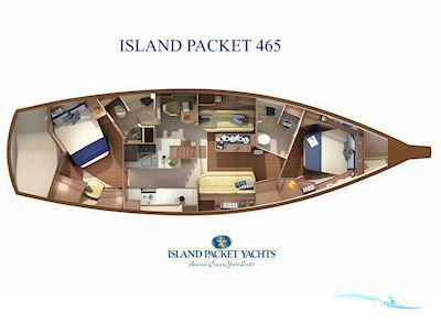 Island Packet 465 Segelboot 2008, mit Yanmar JH4TE motor, Griechenland