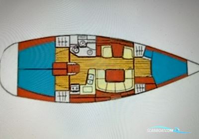 Jeanneau 40 Sun Odyssey Segelboot 2000, mit Yanmar motor, Dänemark