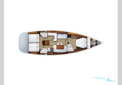 Jeanneau 53 Segelboot 2015, mit Yanmar motor, Griechenland