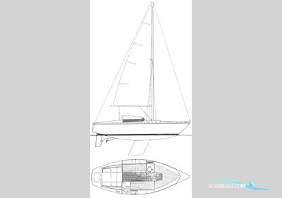 Jeanneau Sangria Segelboot 1977, Niederlande