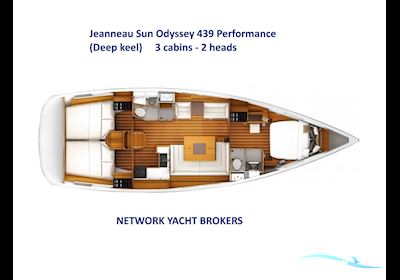 Jeanneau Sun Odyssey 439 performance Segelboot 2013, mit Yanmar motor, Griechenland