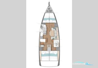 Jeanneau Sun Odyssey 440 Segelboot 2019, Kroatien