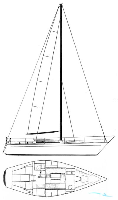 Kalik 33 Segelboot 1980, Niederlande