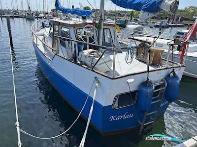 Ketch 2 Mastet Stål Segelboot 1974, mit Bmc Leyland 6 Cyl motor, Dänemark