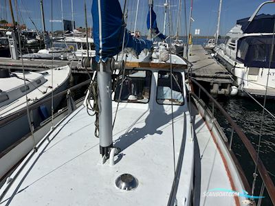 Ketch 2 Mastet Stål Segelboot 1974, mit Bmc Leyland 6 Cyl motor, Dänemark