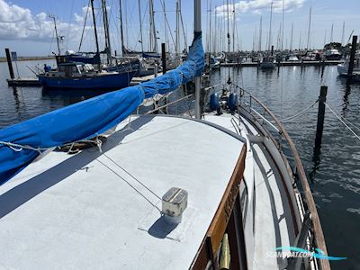 Ketch 2 Mastet Stål Segelboot 1974, mit Bmc Leyland 6 Cyl motor, Dänemark
