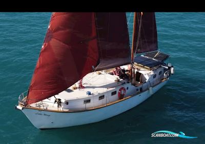 Ketch Segelboot 1978, mit Fordson Major motor, Spanien
