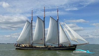Klipper 3 Mast Klipper Segelboot 1897, mit DAF motor, Niederlande