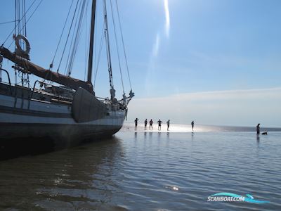Klipper Tweemast 26.29 Segelboot 1898, mit Kromhout motor, Niederlande
