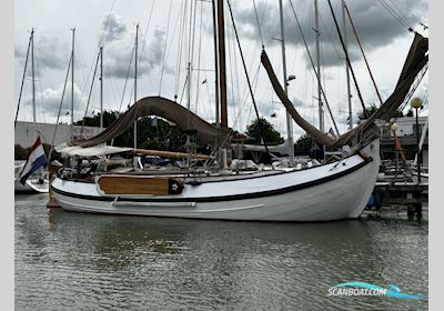 Lemsteraak Saeftinghe Roefuitvoering Segelboot 1930, mit Daf motor, Niederlande