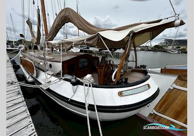 Lemsteraak Saeftinghe Roefuitvoering Segelboot 1930, mit Daf motor, Niederlande