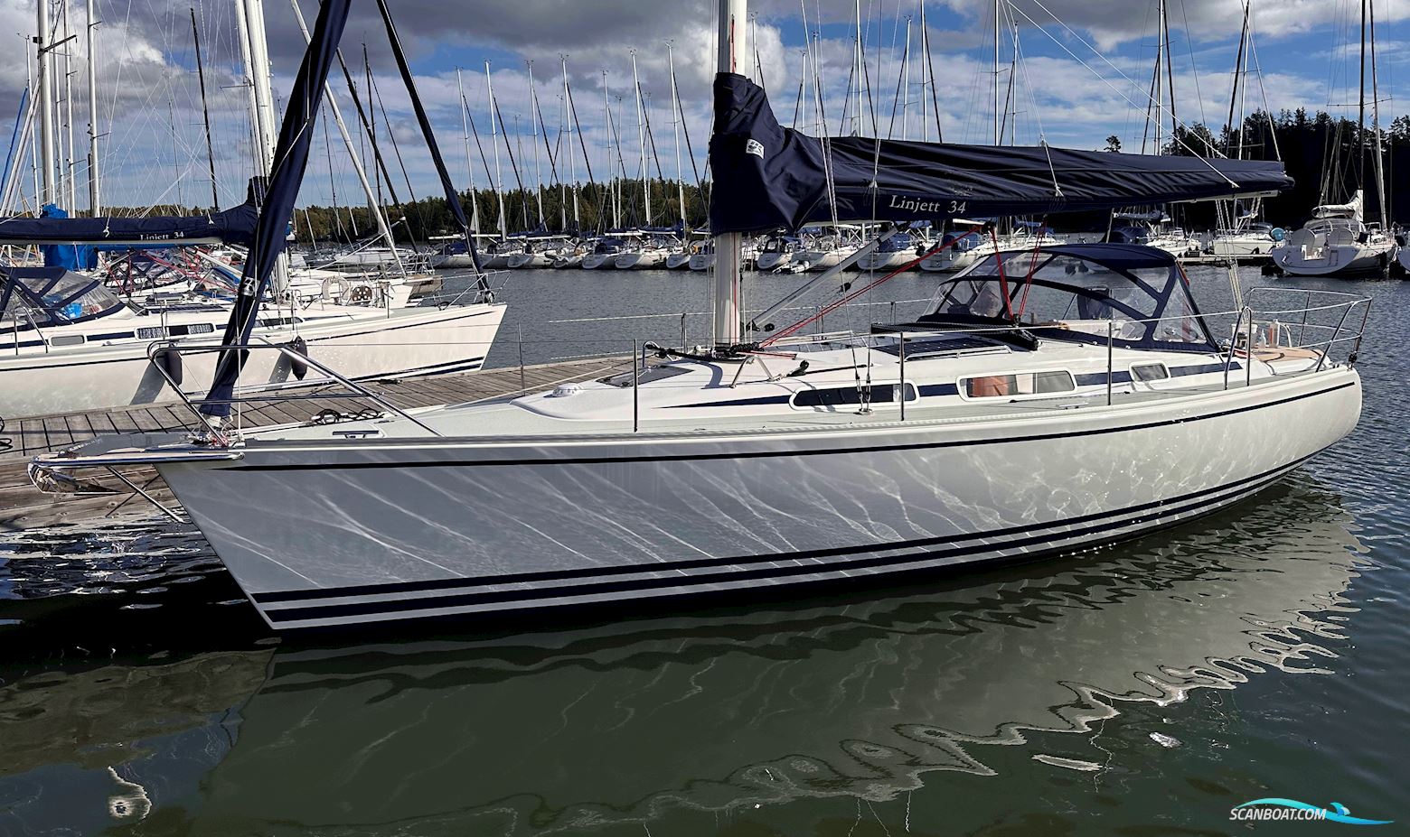 Linjett 34 Segelboot 2024, mit Yanmar 3YM30 motor, Sweden