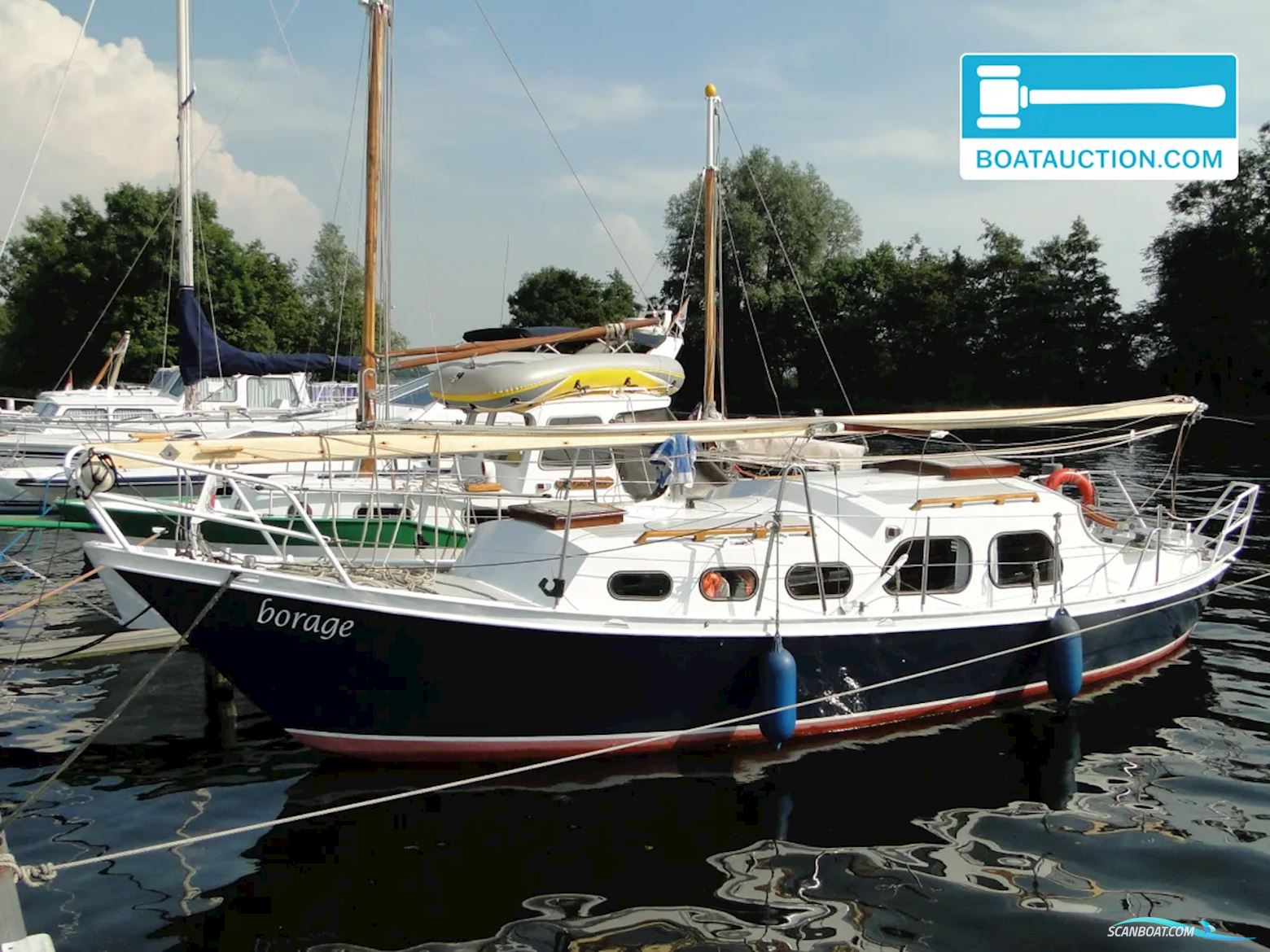 Merenpoort 880 Segelboot 1974, mit Sole motor, Niederlande