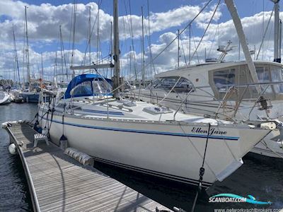 Moody 376 Segelboot 1989, mit Thornycroft motor, England