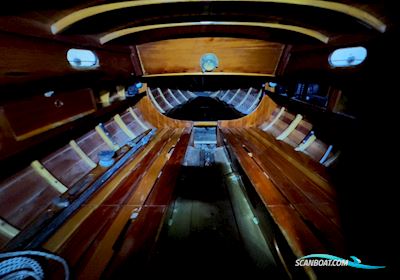 Nordisches Folkeboot, Thomas Lind, Middelfart, Lärche Auf Eiche Segelboot 1963, mit Mercury 4 Stroke motor, Deutschland