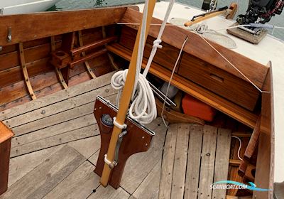 Nordisk Folkebåd Segelboot 1962, mit Mercury motor, Dänemark